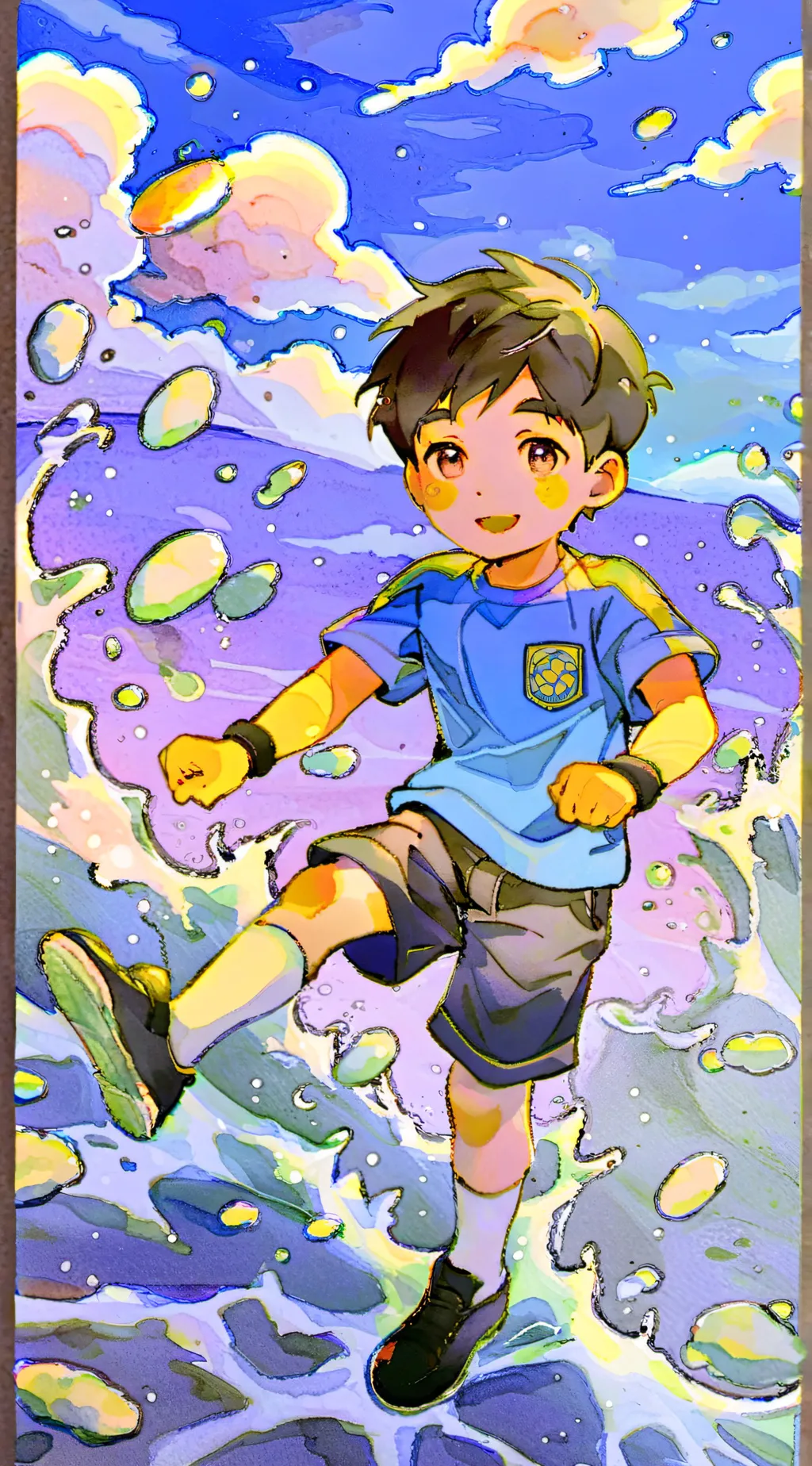 ai character: South park background