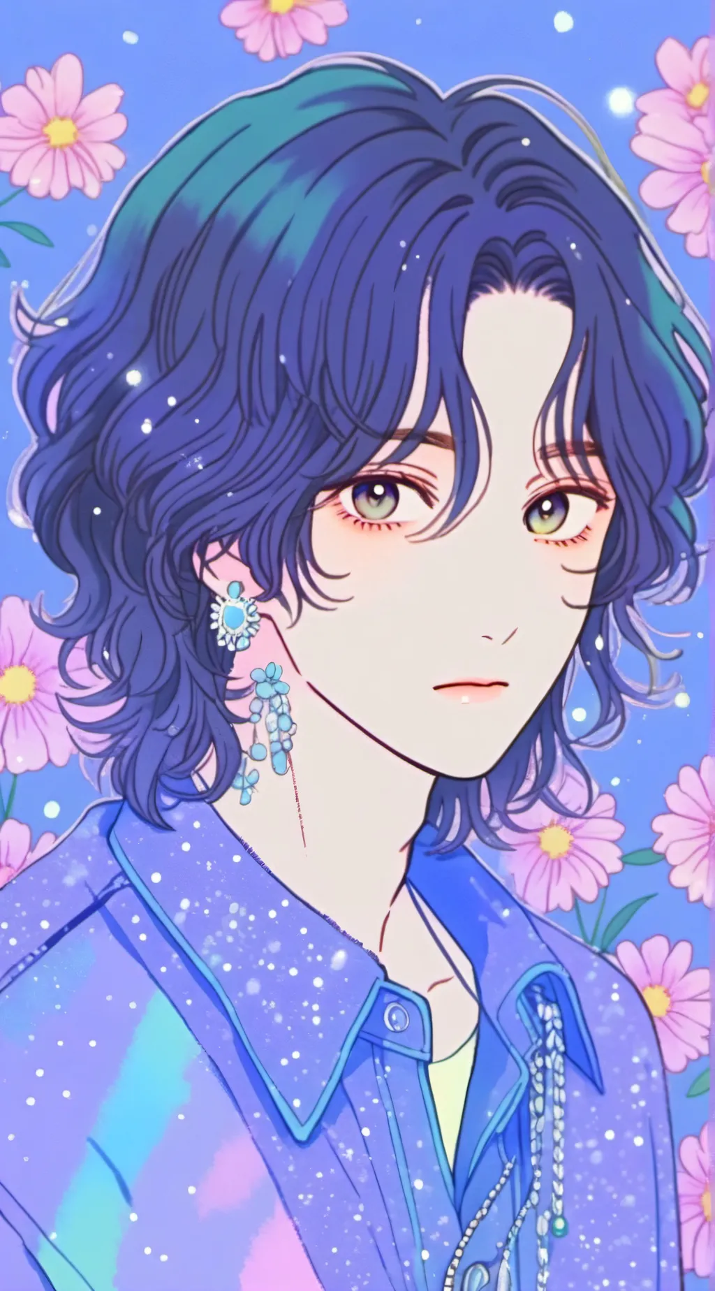 ai character: Y/n black background