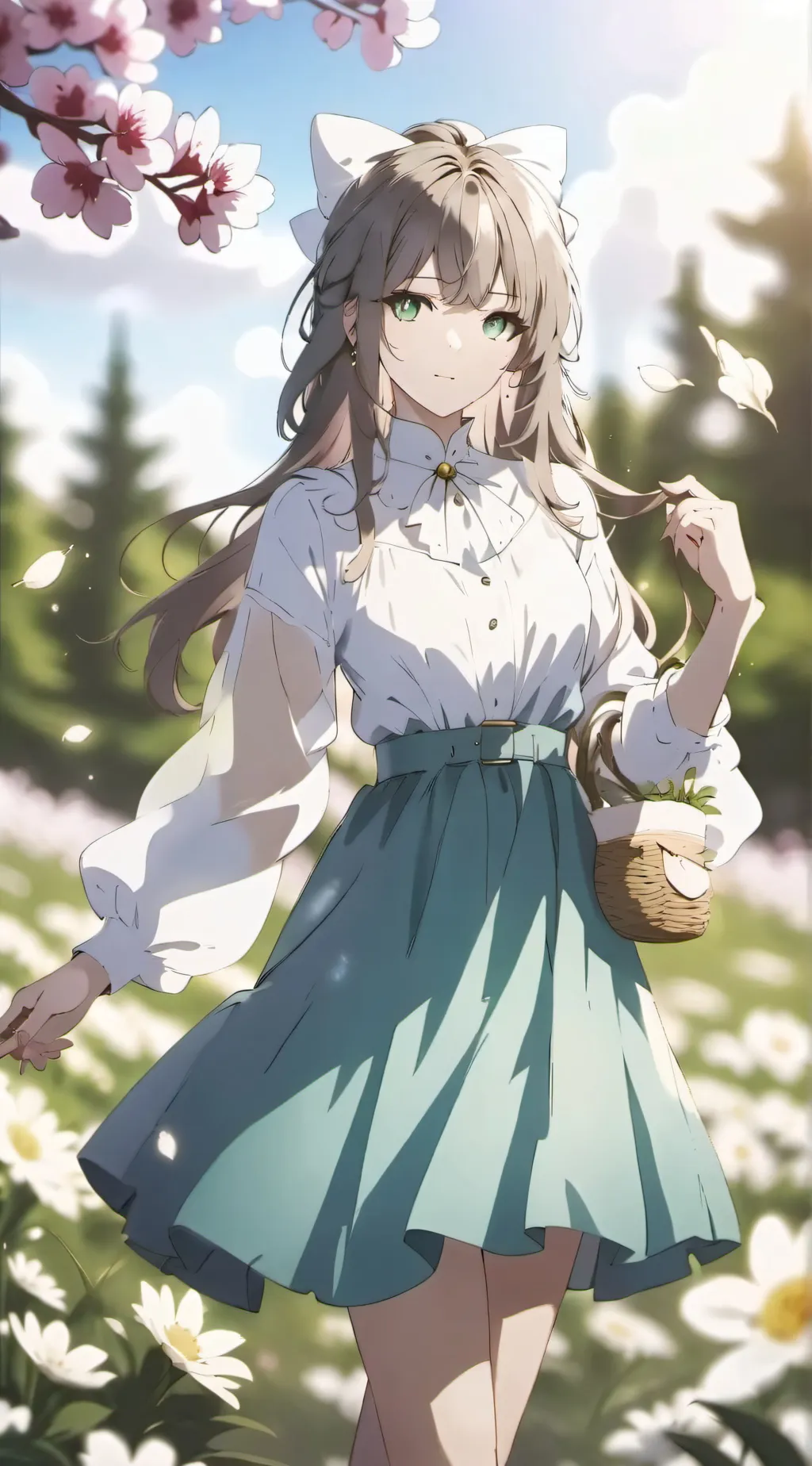 ai character: girl class background