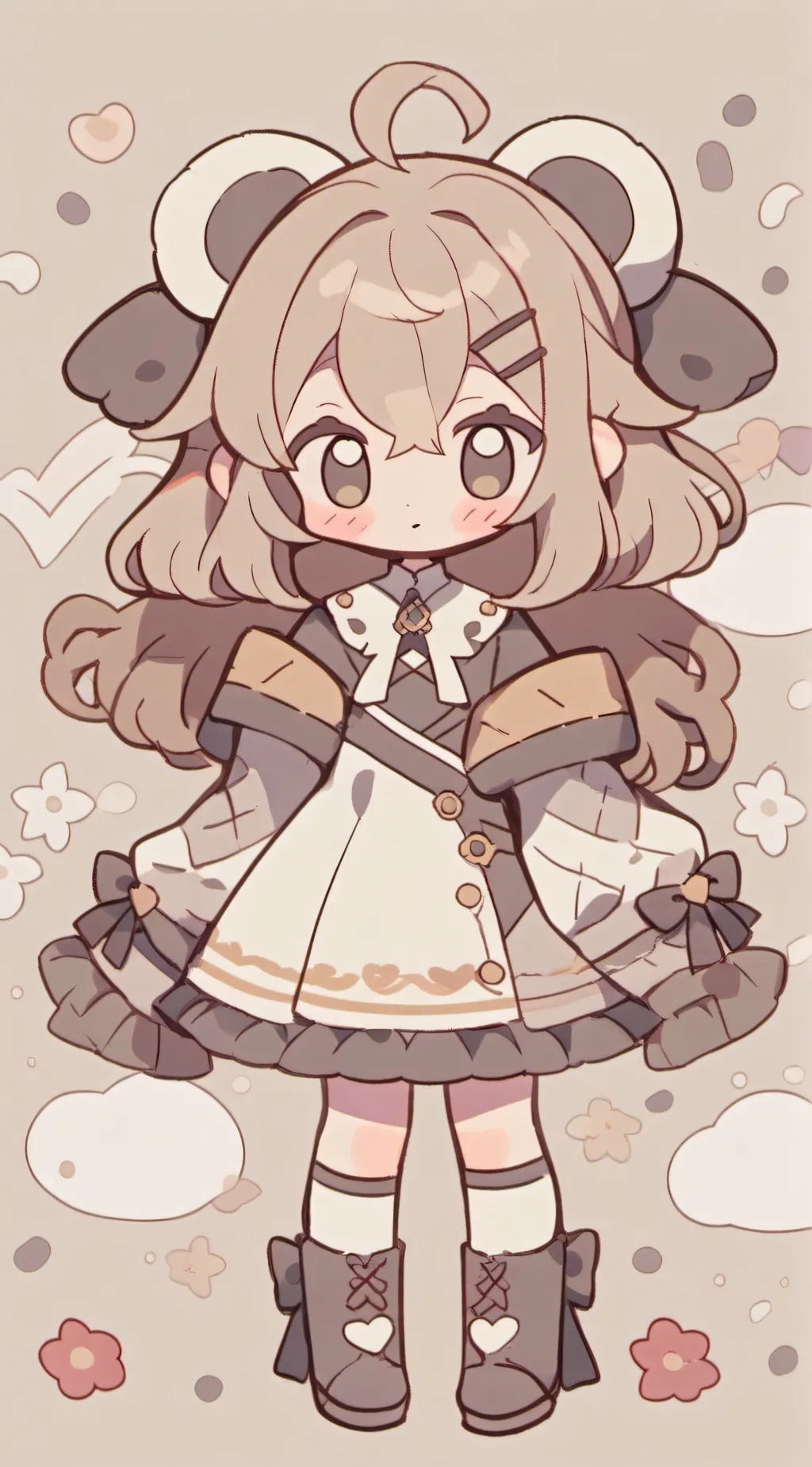 ai character: Toddler background