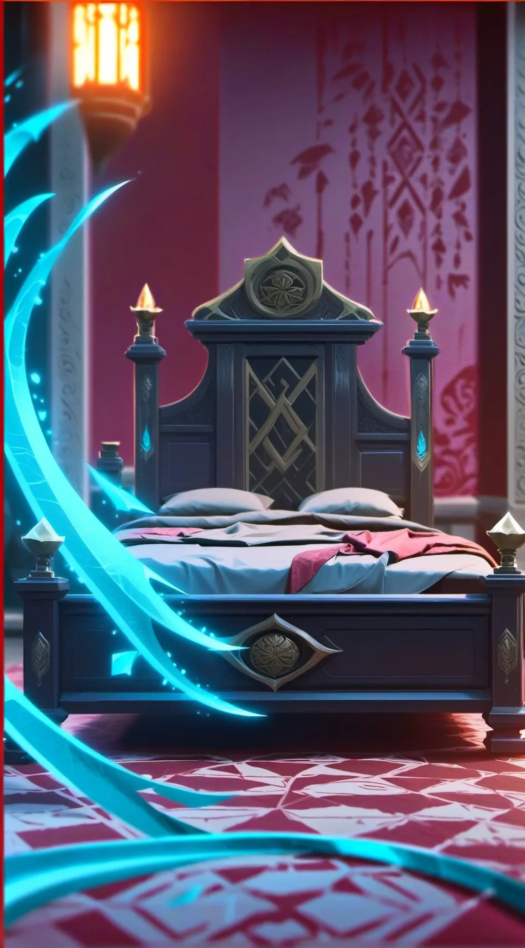 ai character: Hashira in Winter background