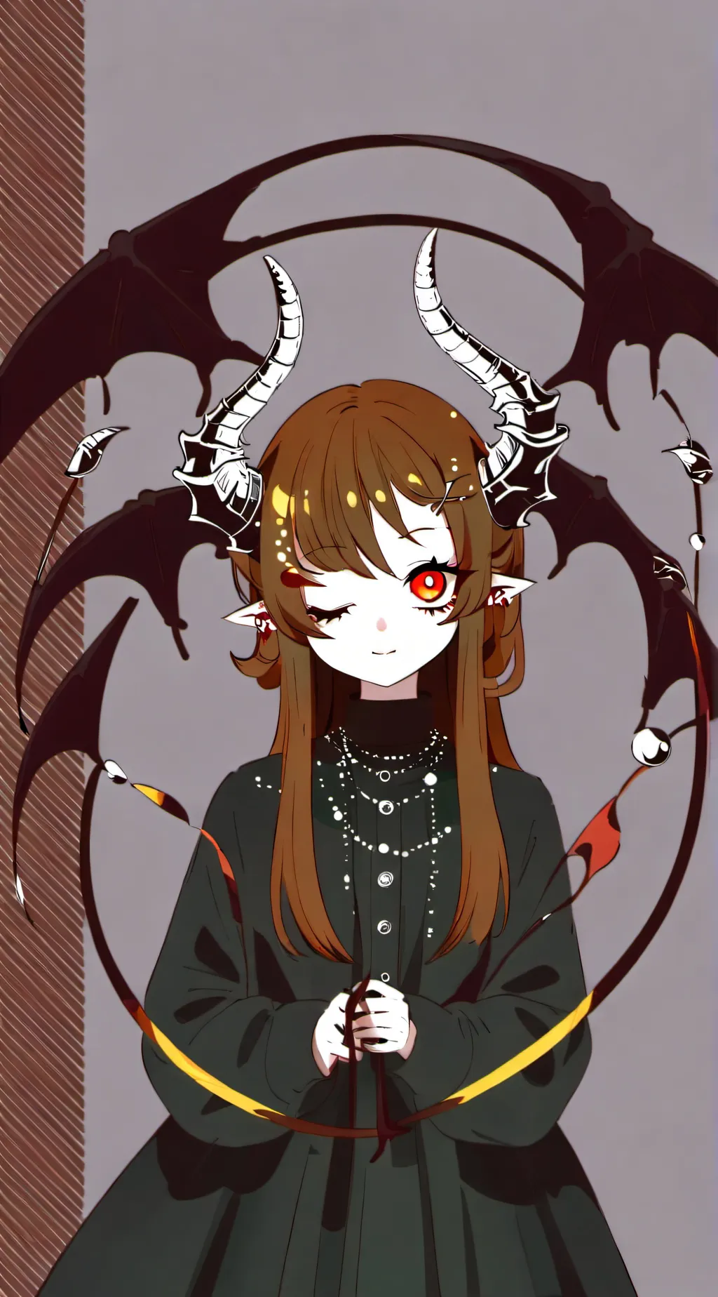 ai character: Angel/Demonic  background