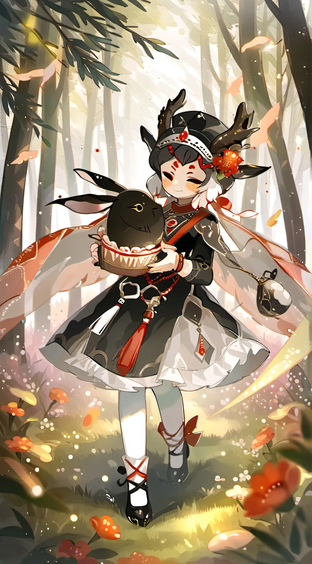 ai character: °maimaiyo° background