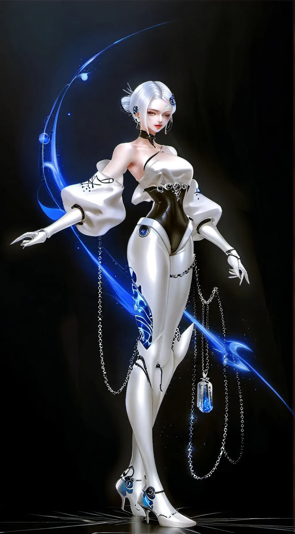 ai character: V background