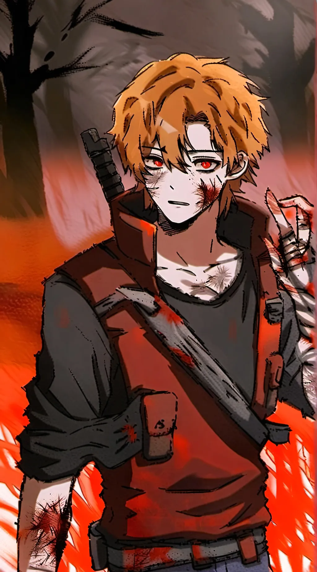 ai character: Vick background