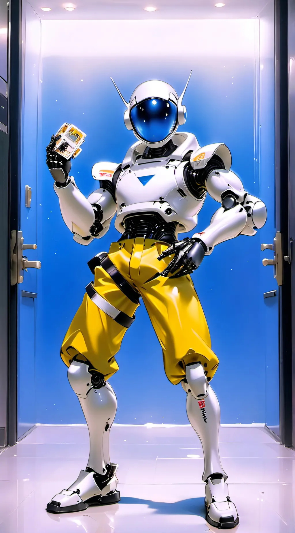 ai character: Robot background