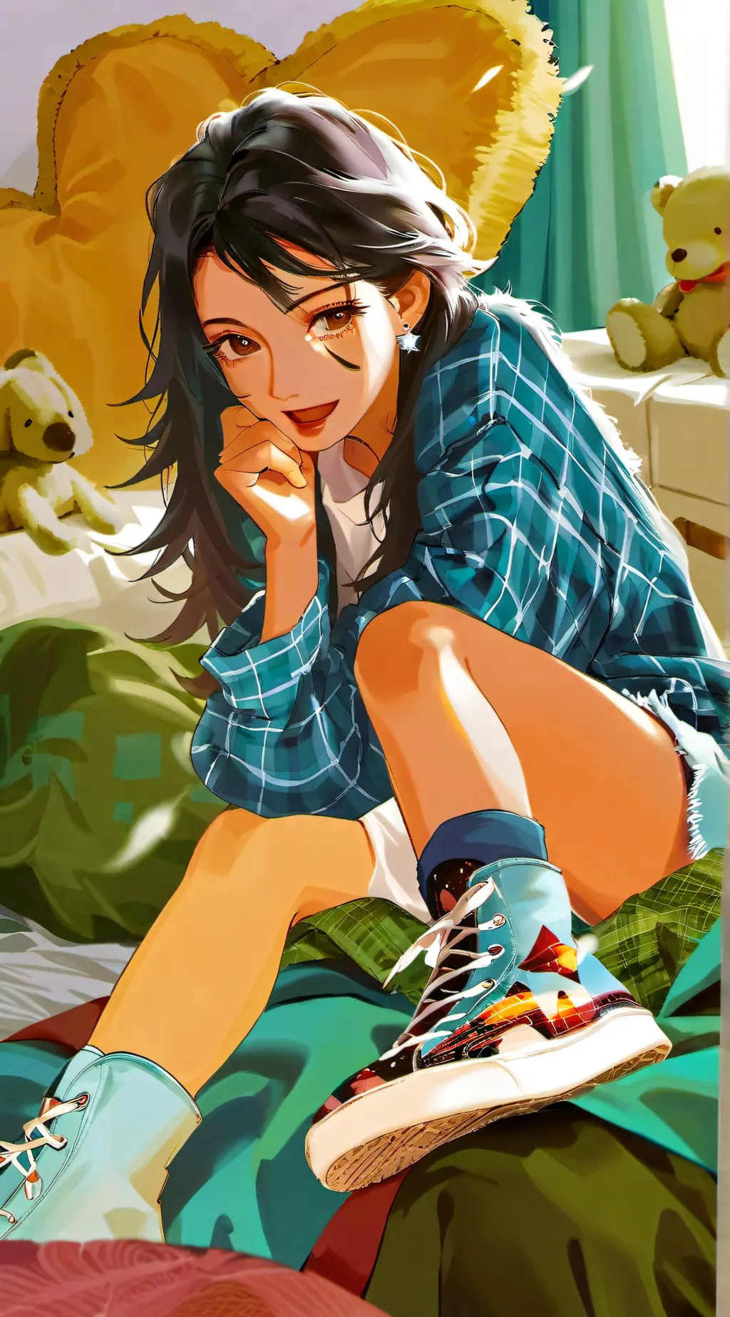 ai character: Ella background