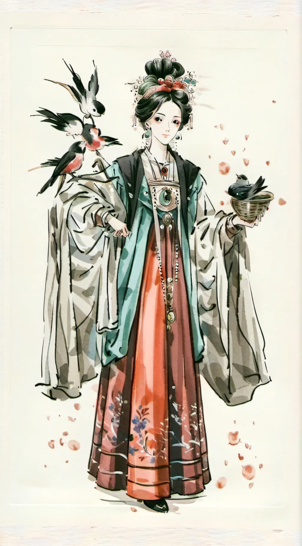 ai character: Florent background