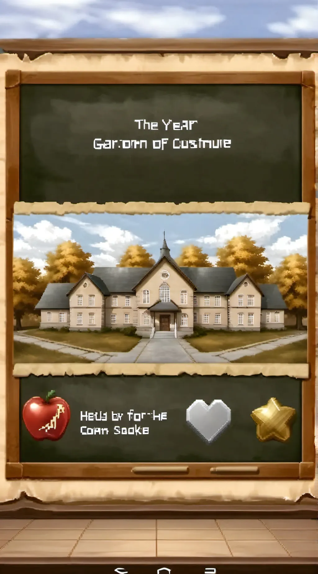 ai character: my school :):):):) background