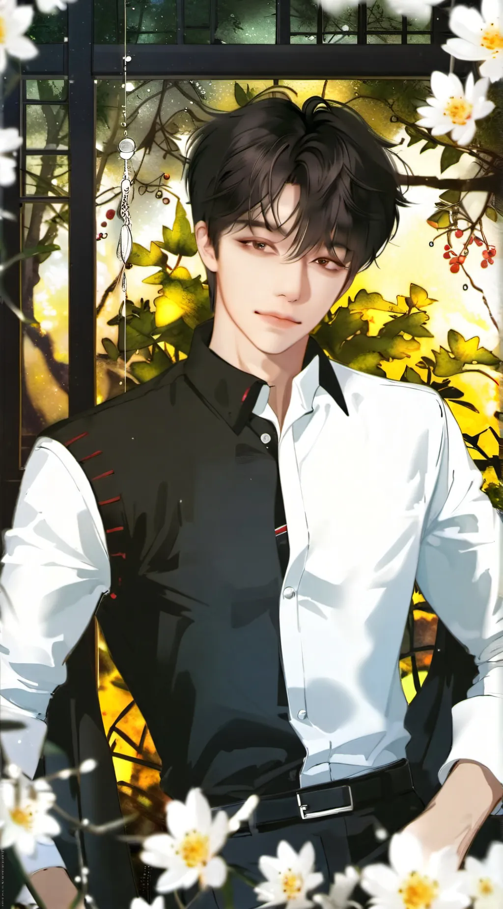 ai character: Xavier  background