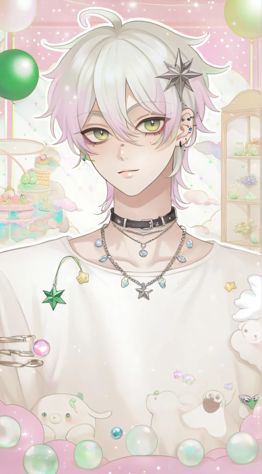 ai character: 💞Mikey 💞 background