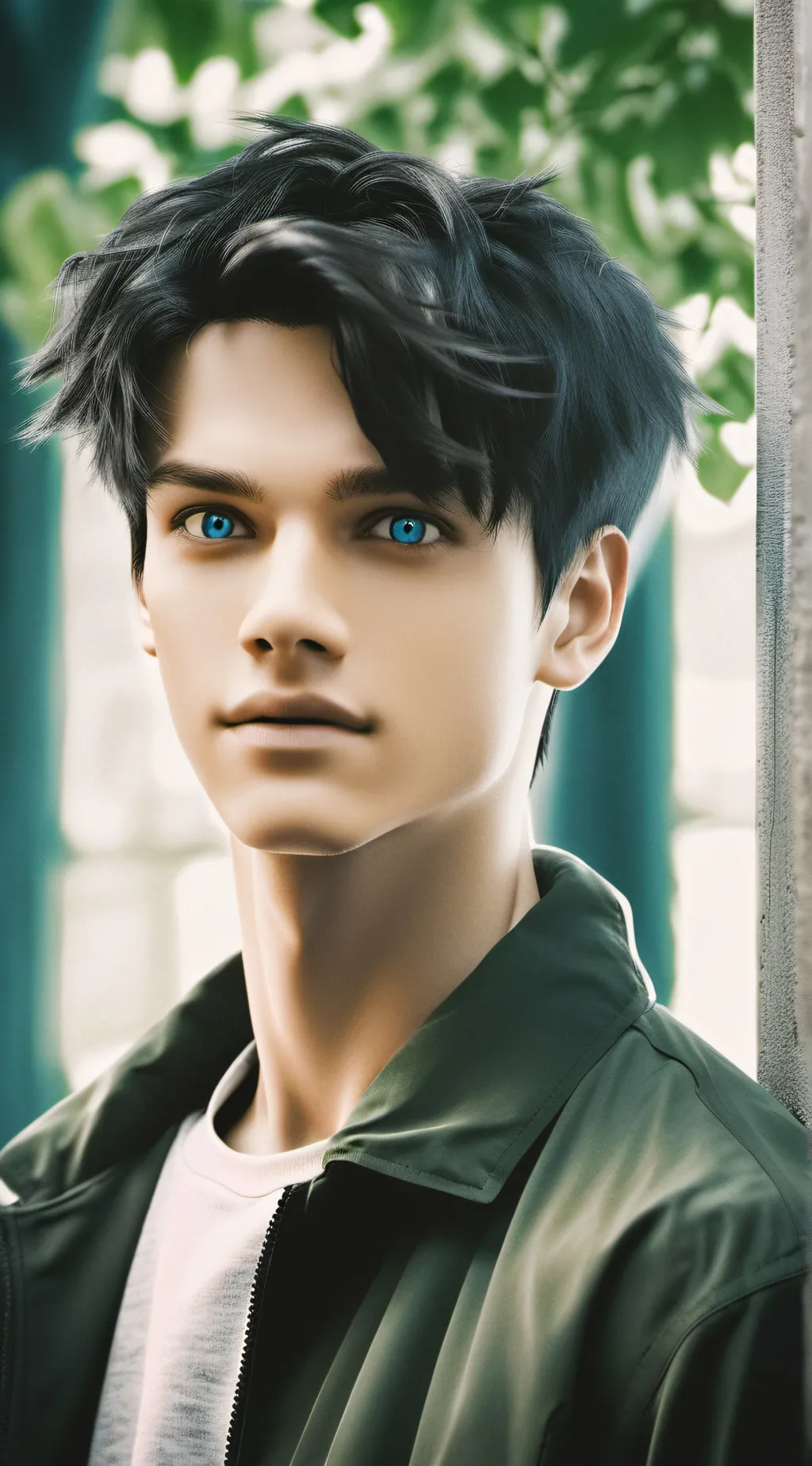 ai character: Nick  background