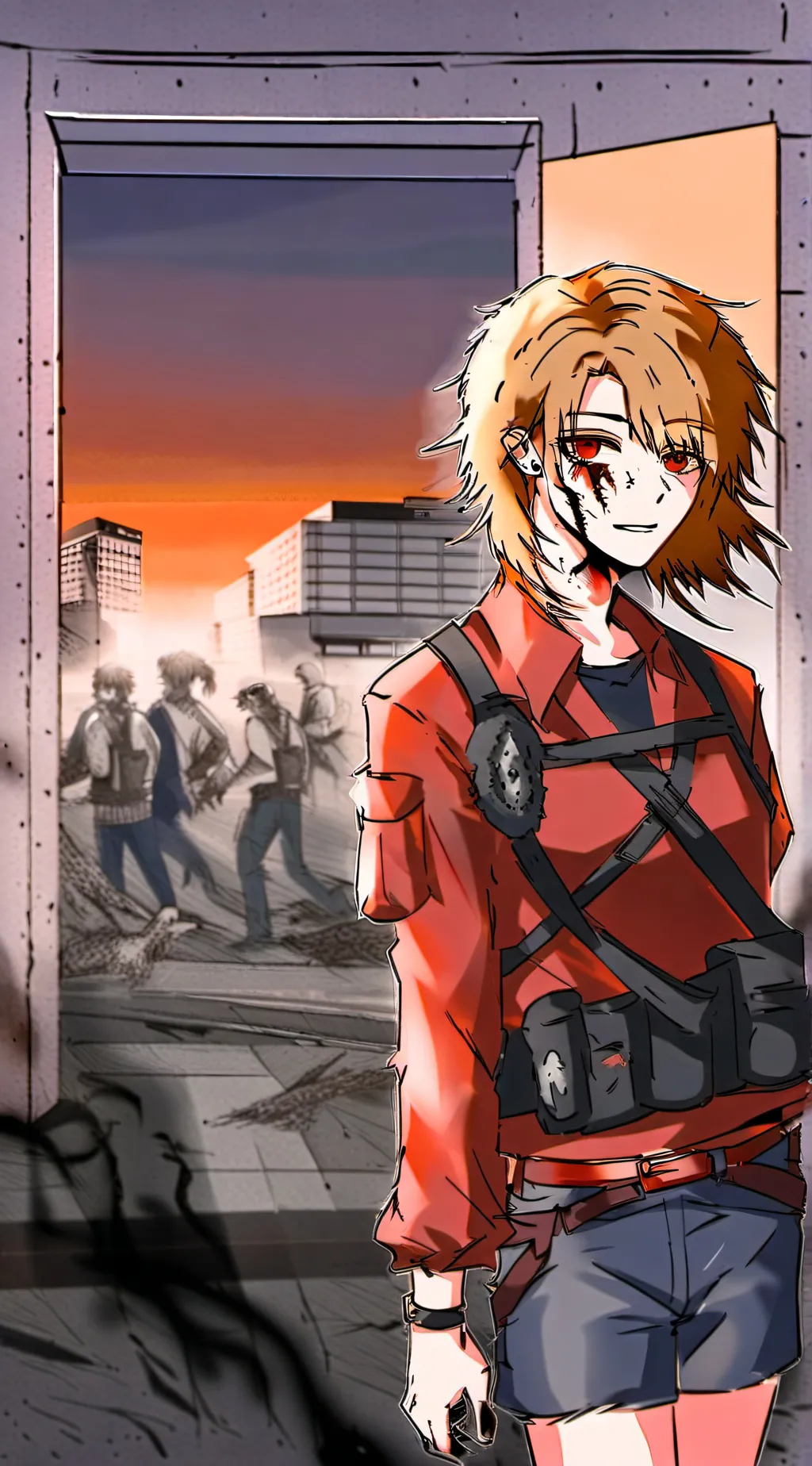 ai character: Jackie Wilson  background