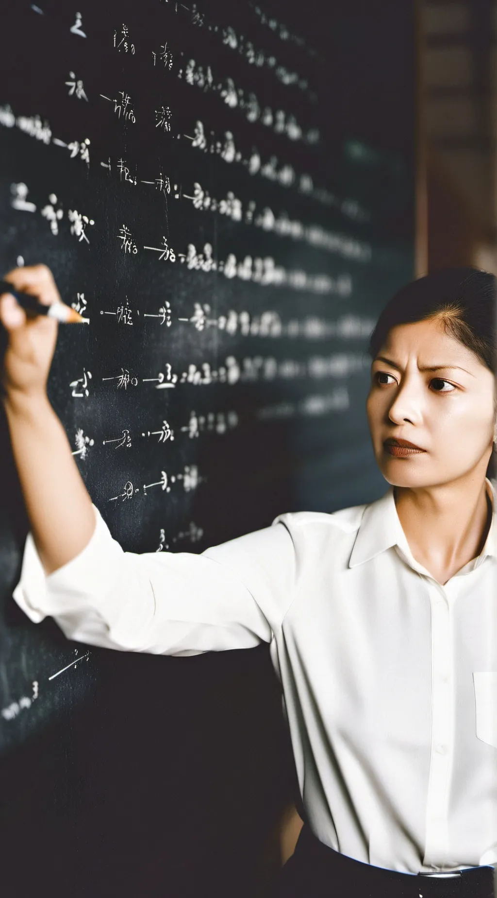 ai character: Julie  background