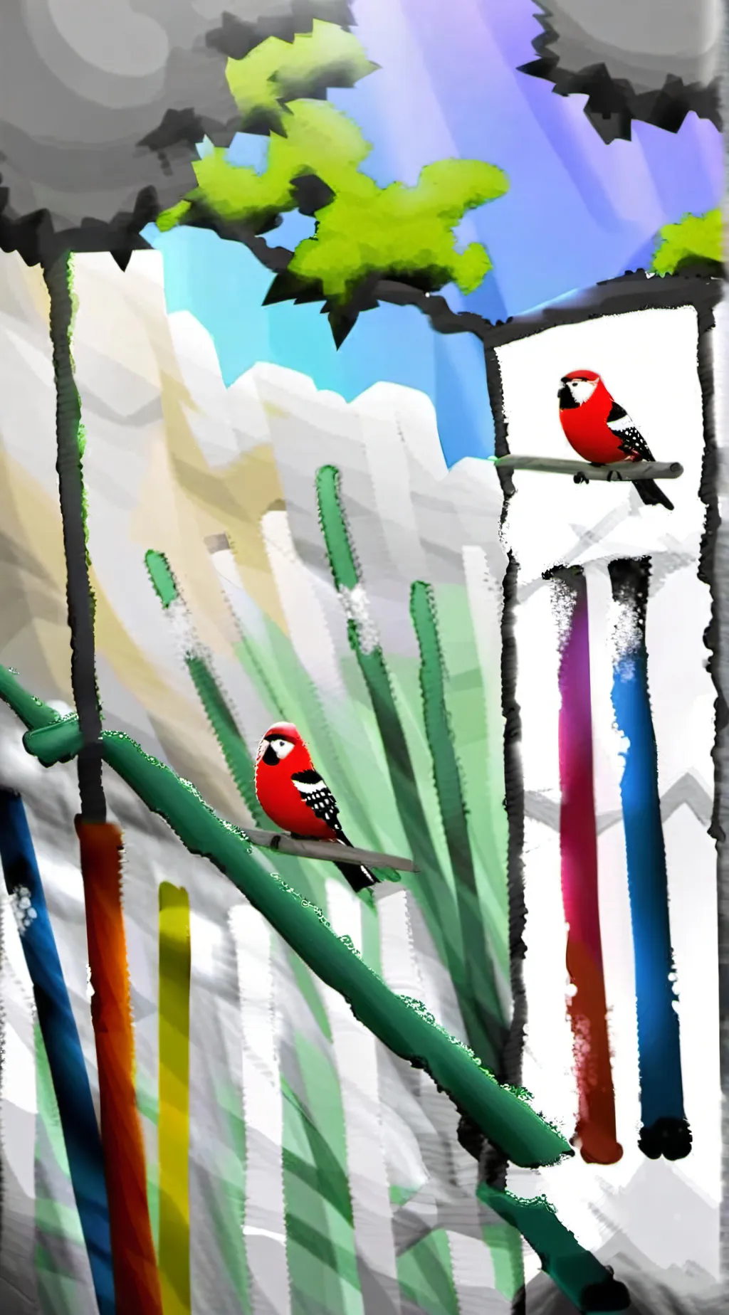 ai character: Dandy background