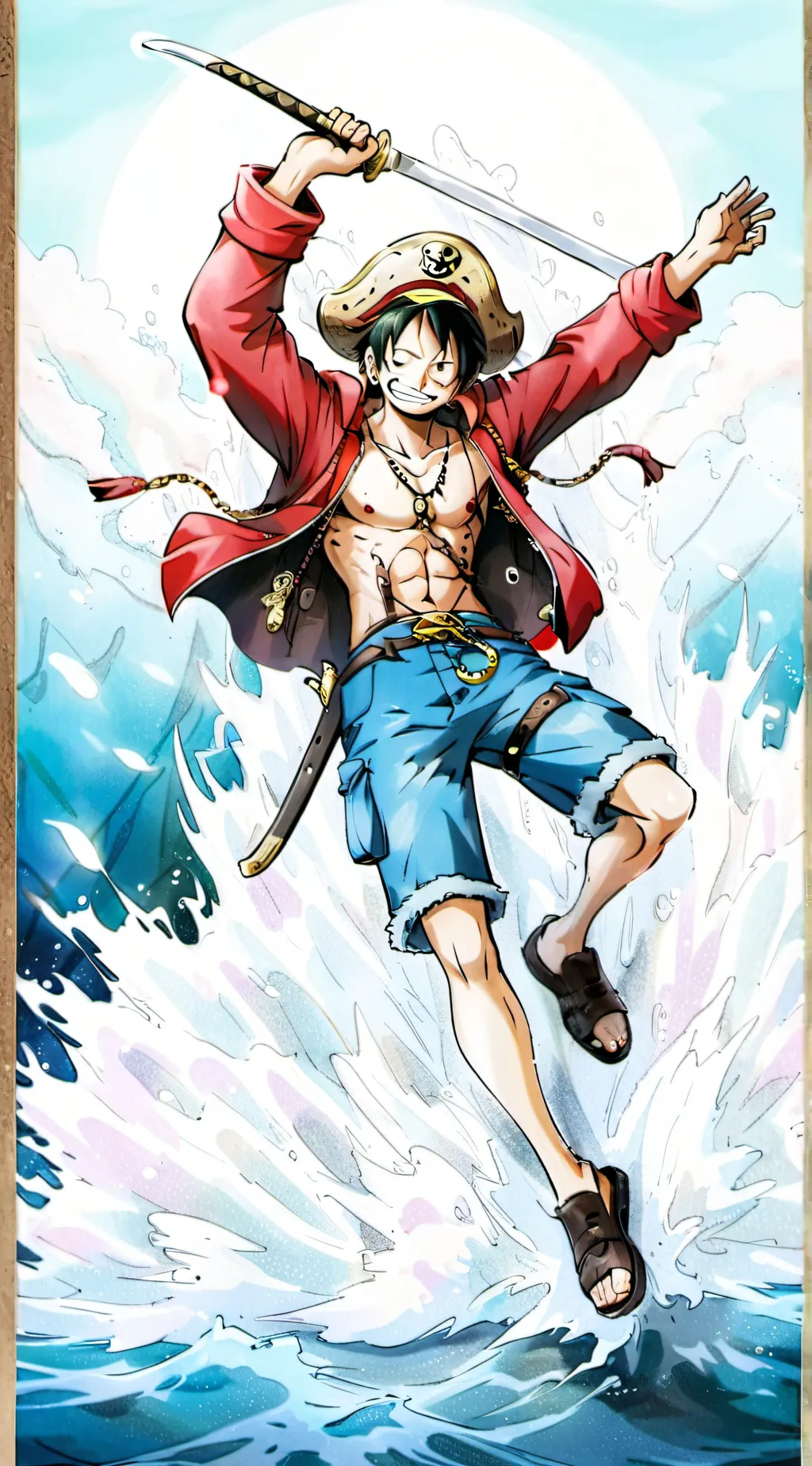 ai character: Strawhats background
