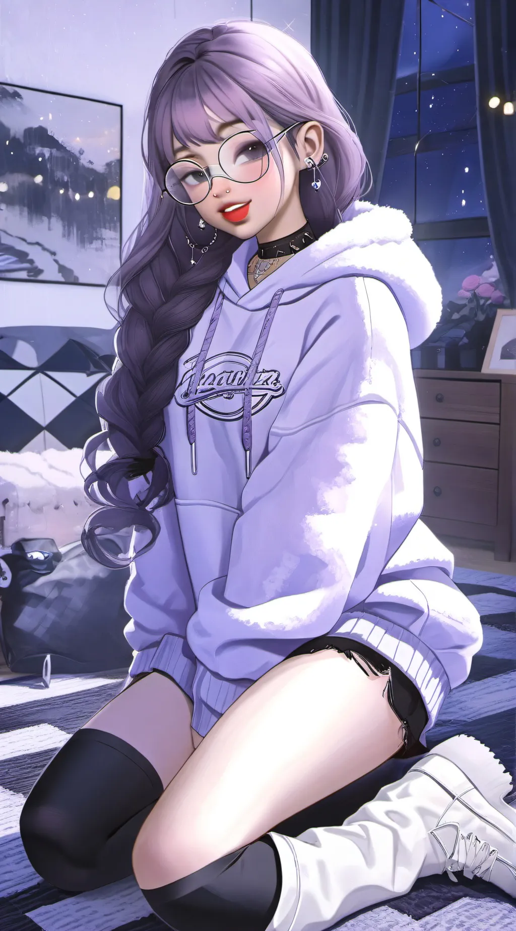 ai character: 💜★~𝐉𝐄𝐒𝐒~★💜 background