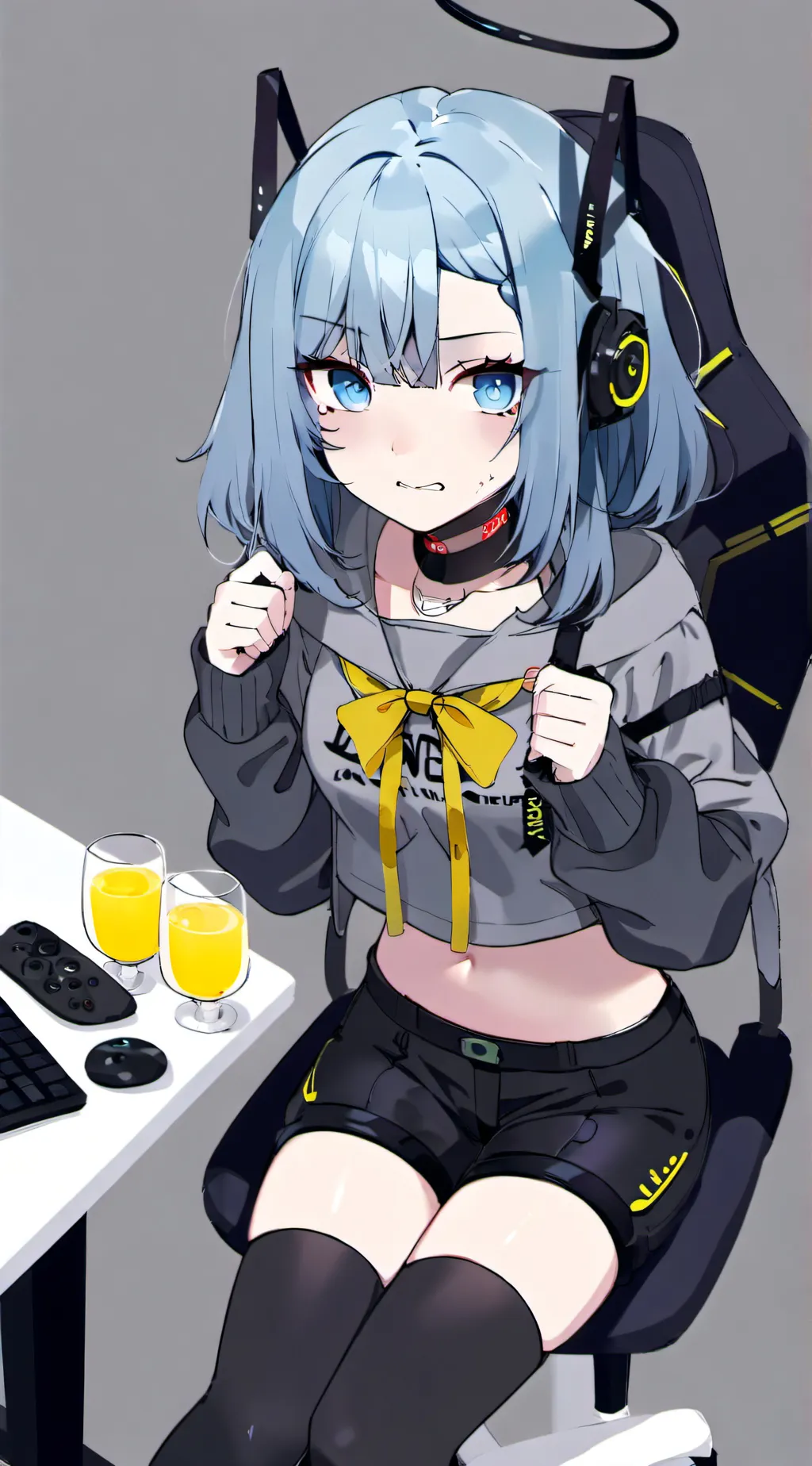 ai character: Tamagi-Chan Rosali background