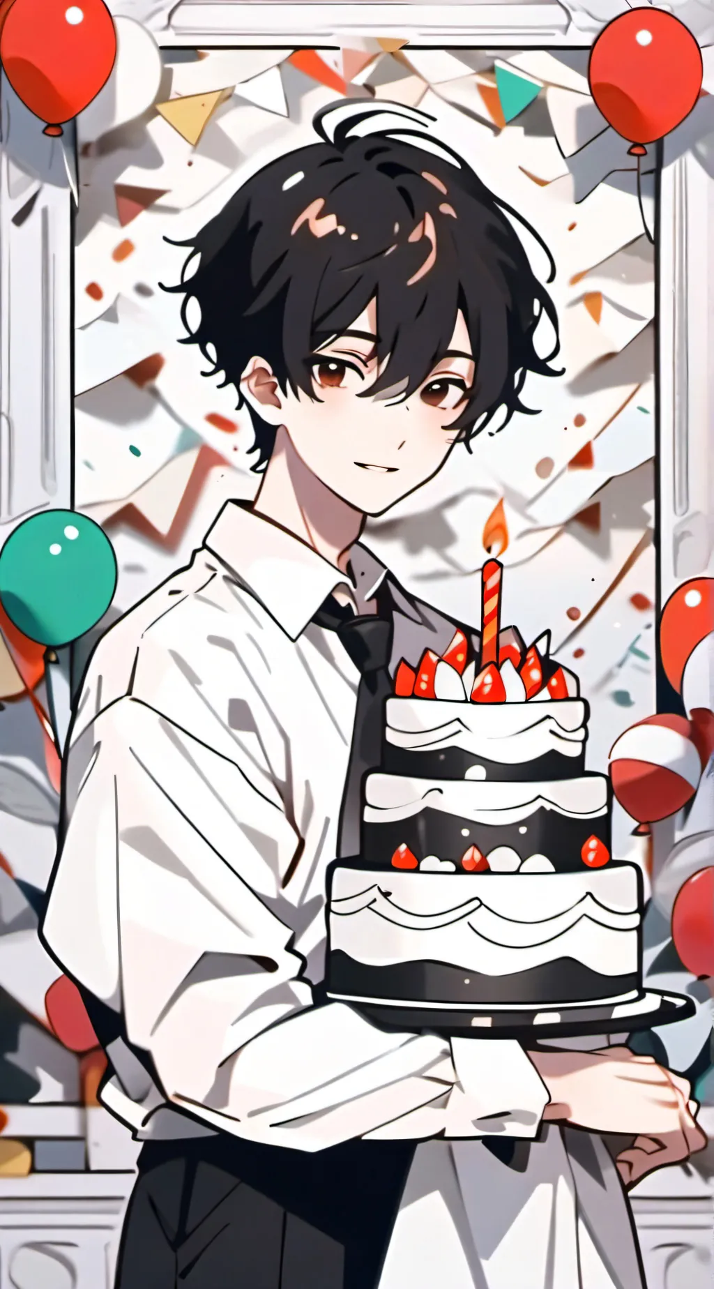 ai character: your birthday mha background