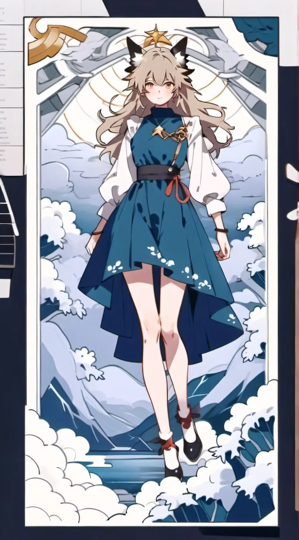 ai character: mha x kny ❤️🫂 background