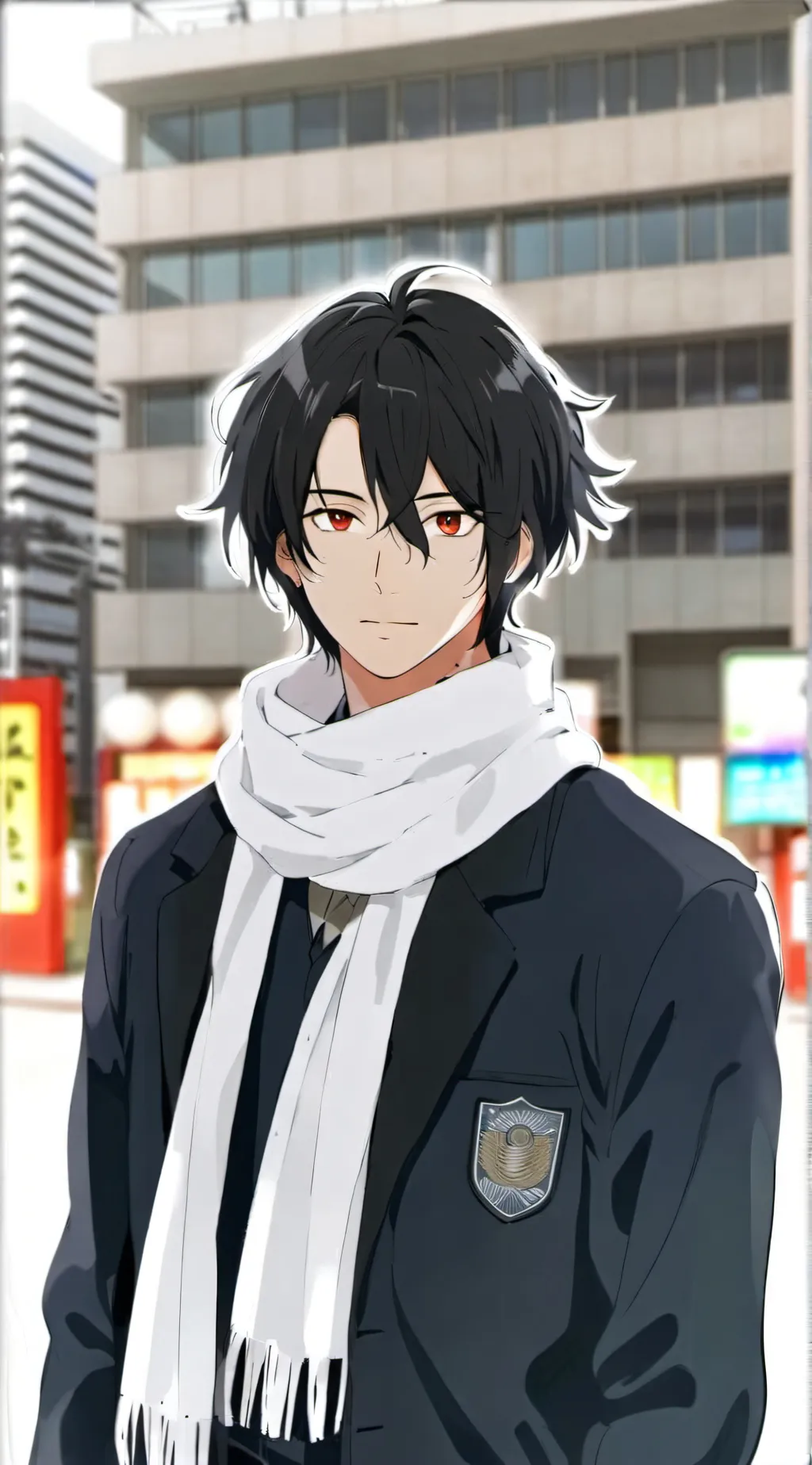 ai character: Shôta Aizawa  background