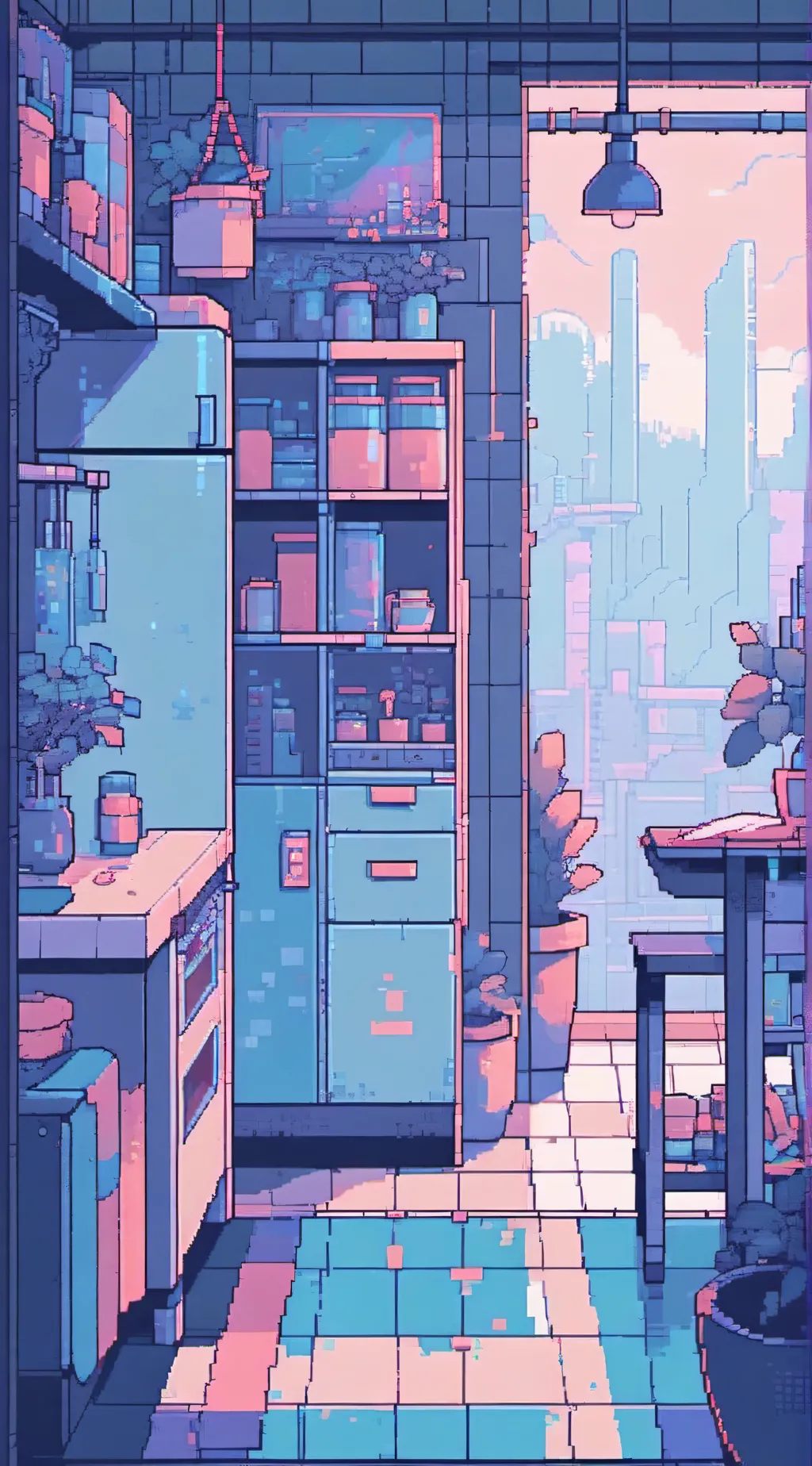 ai character: FPE EXPERIMENT AU background