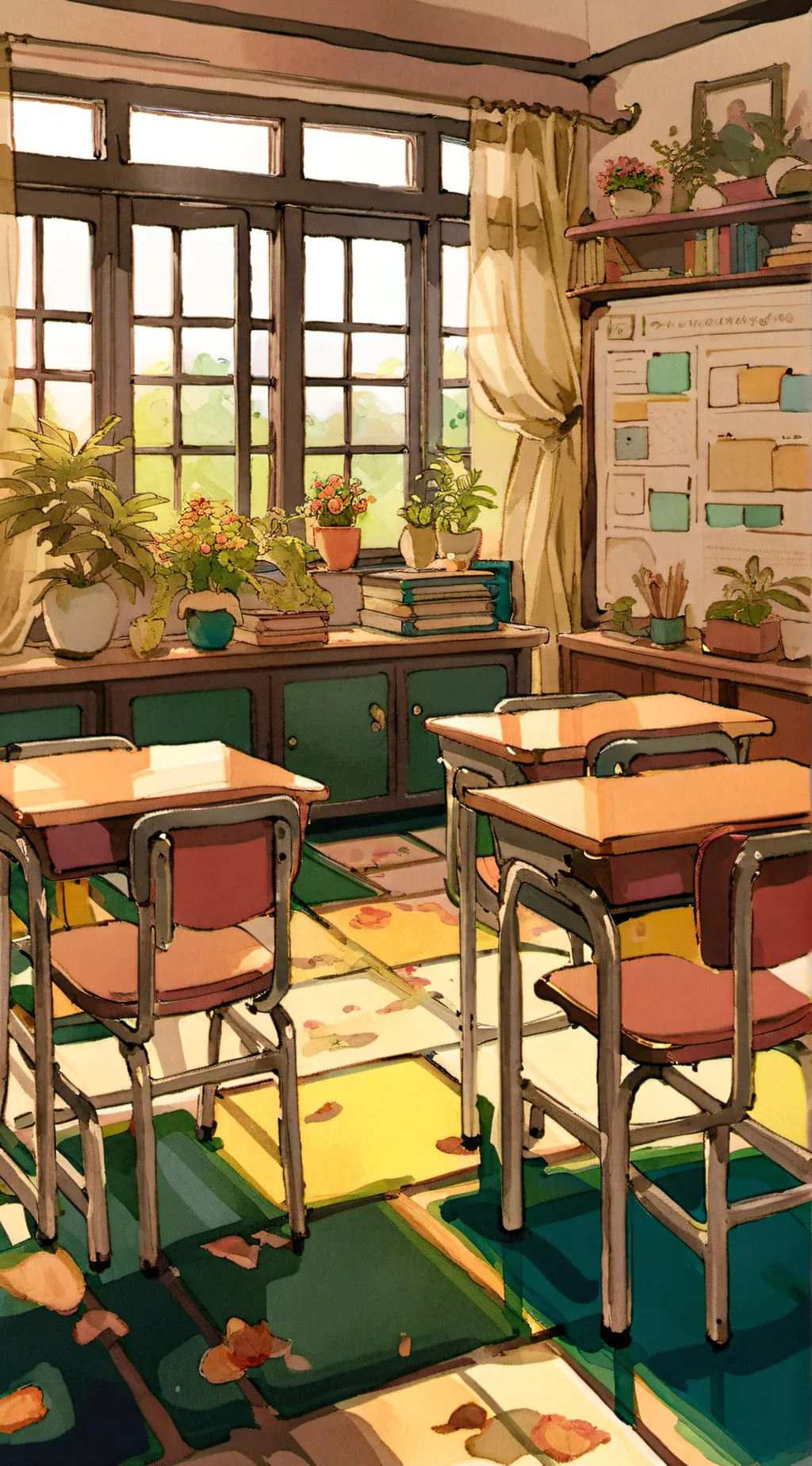 ai character: Beast School background