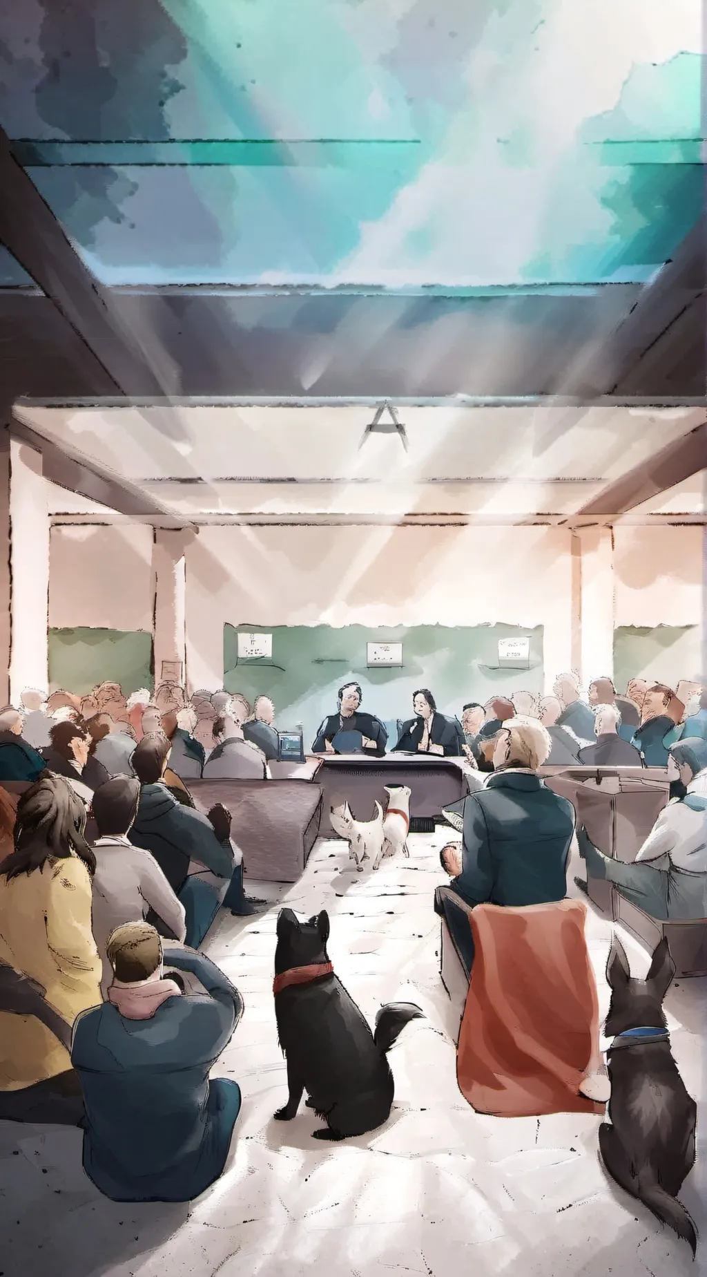 ai character: Another auction background