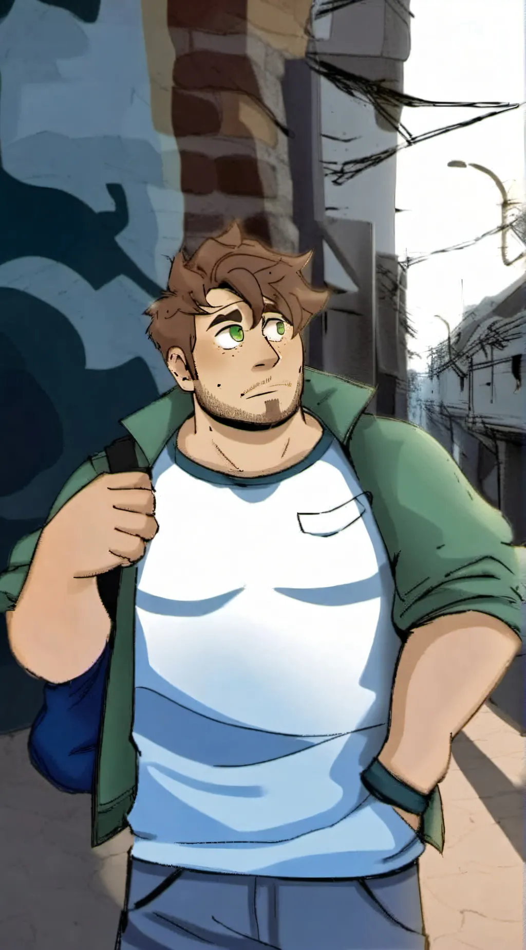 ai character: Tommy background