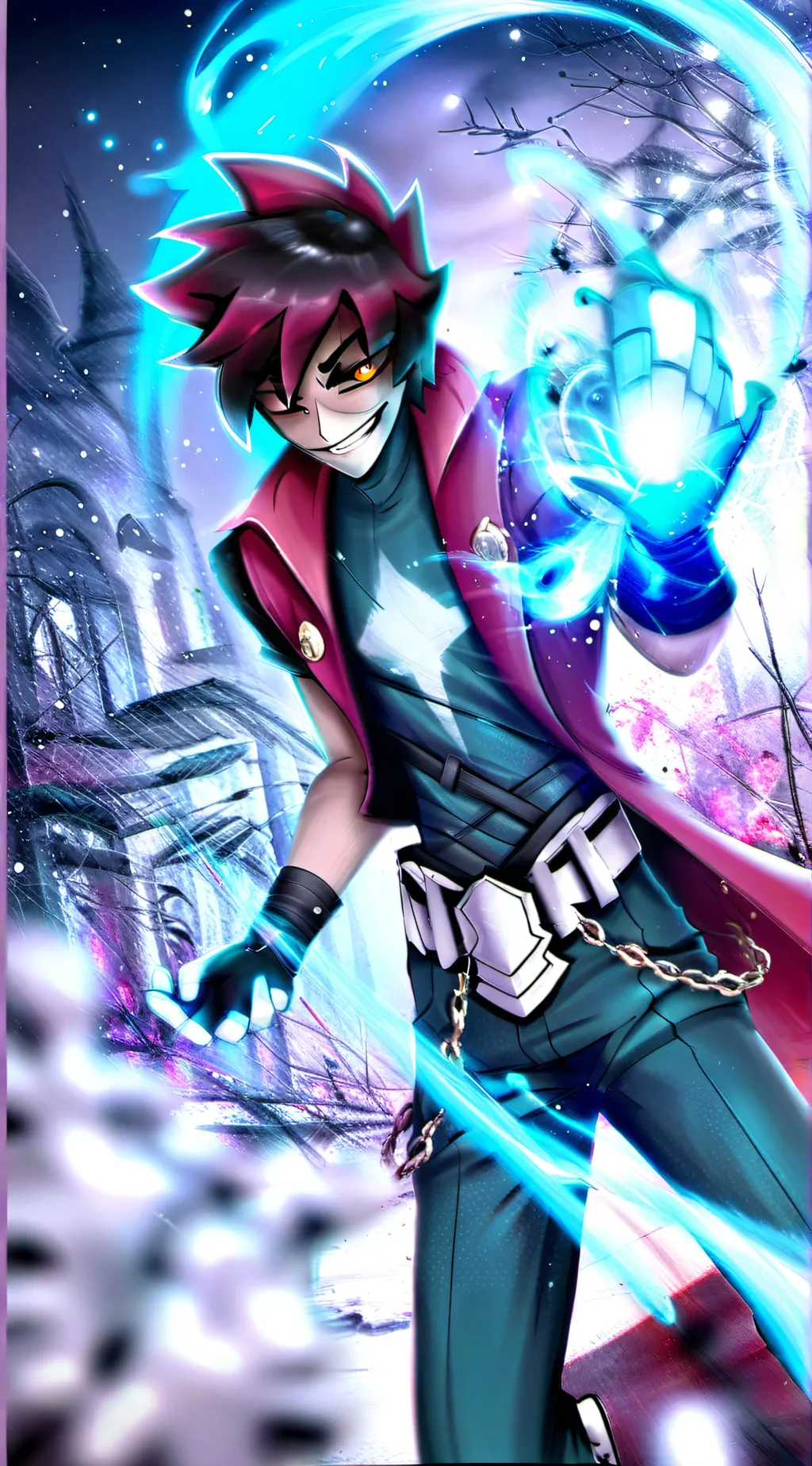 ai character: Shado background