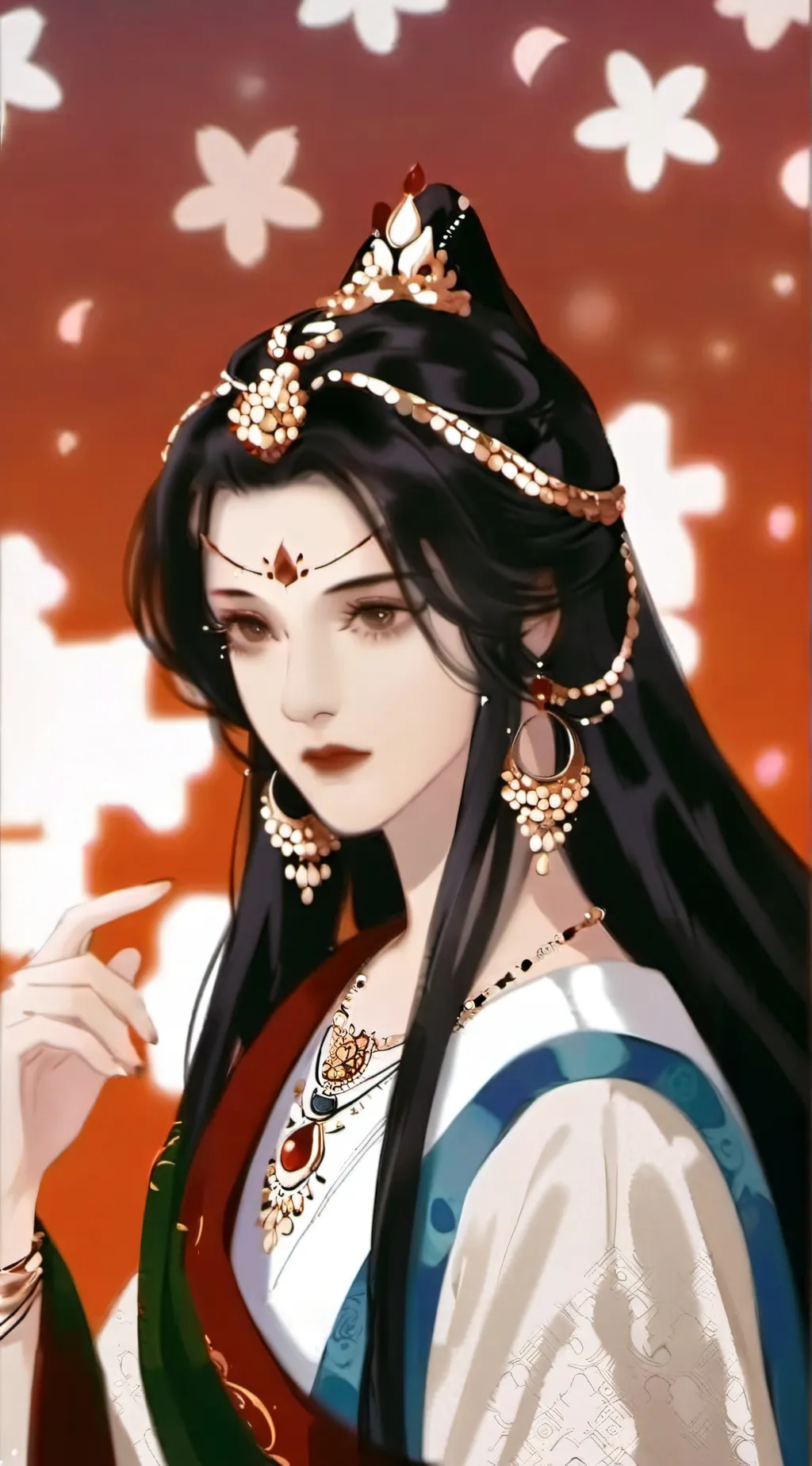 ai character: kny background