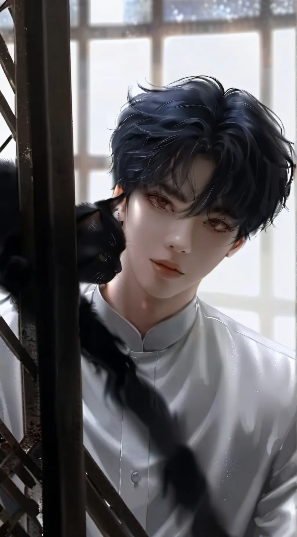 ai character: Michael  background