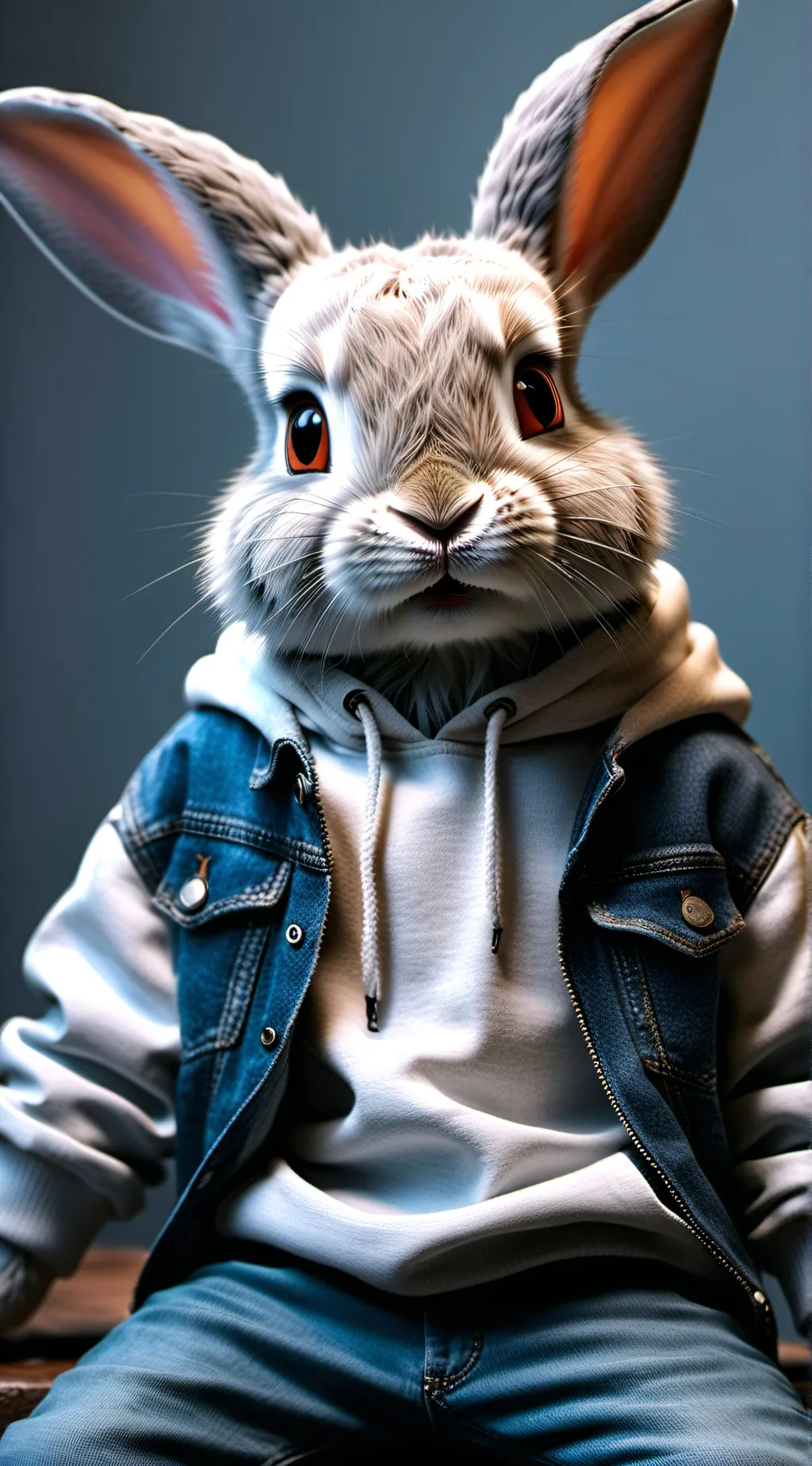 ai character: Max & Sam Bunny background