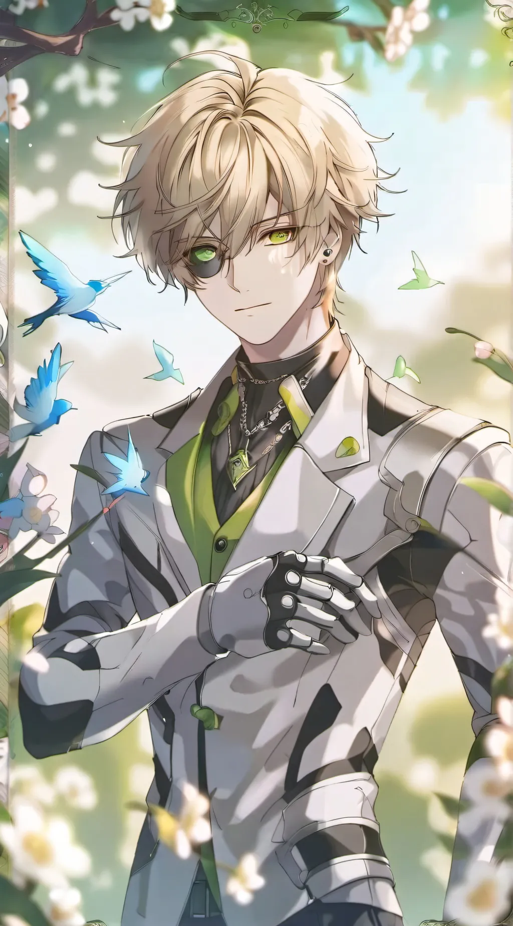 ai character: SY-0N background