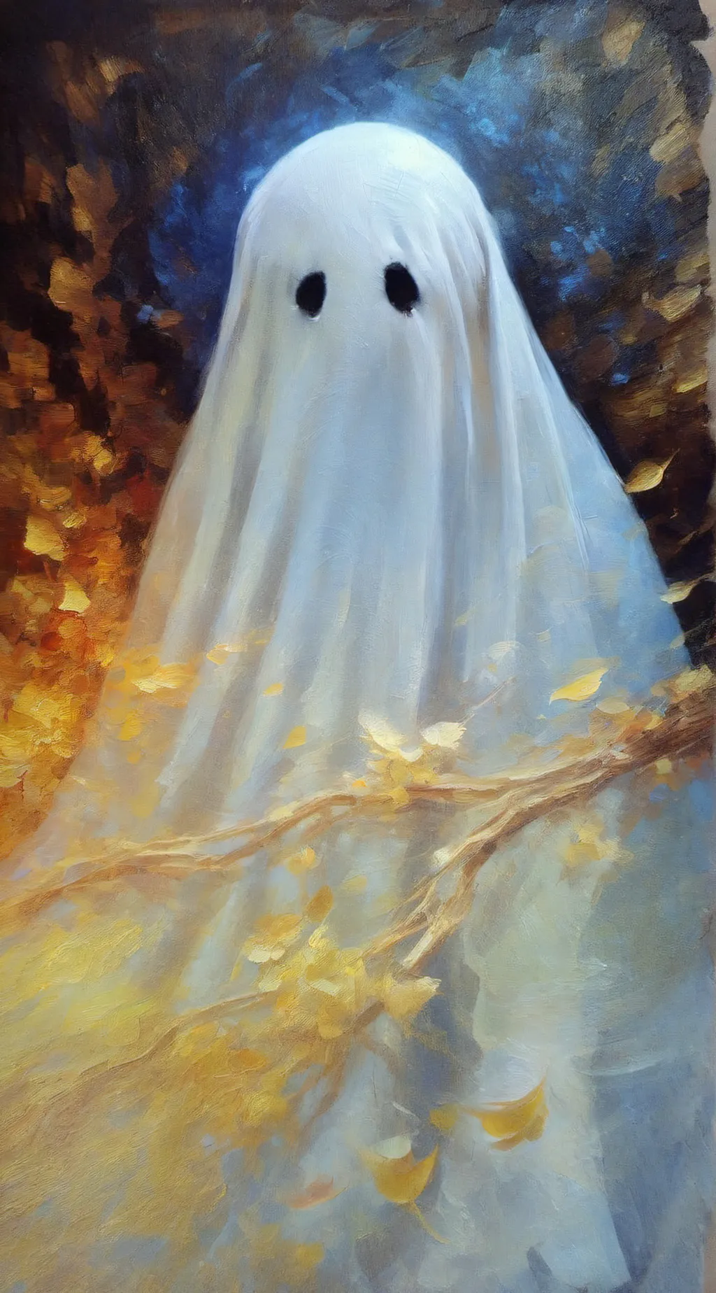 ai character: Mha Haunted House  background