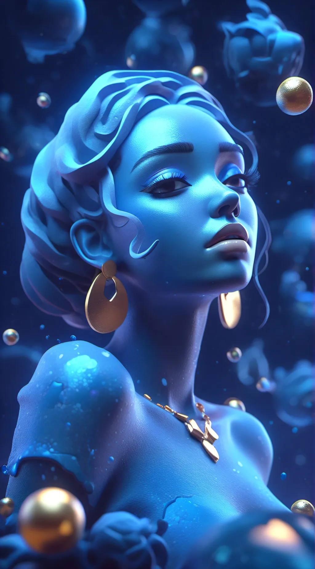 ai character: Dream Girl Akila background