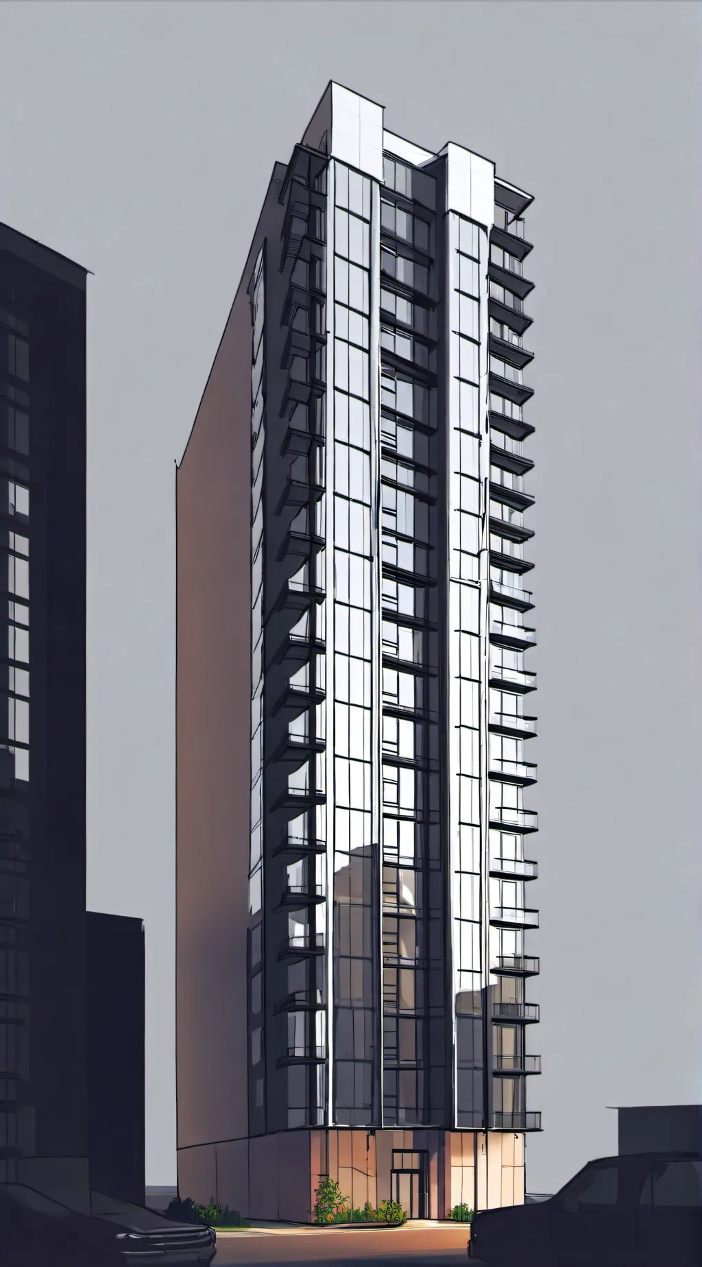 ai character: Momos Academy  background