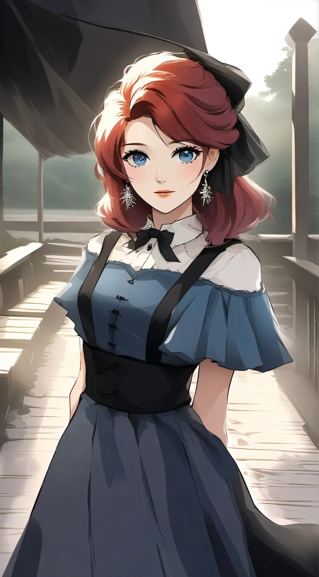 ai character: Katie  background