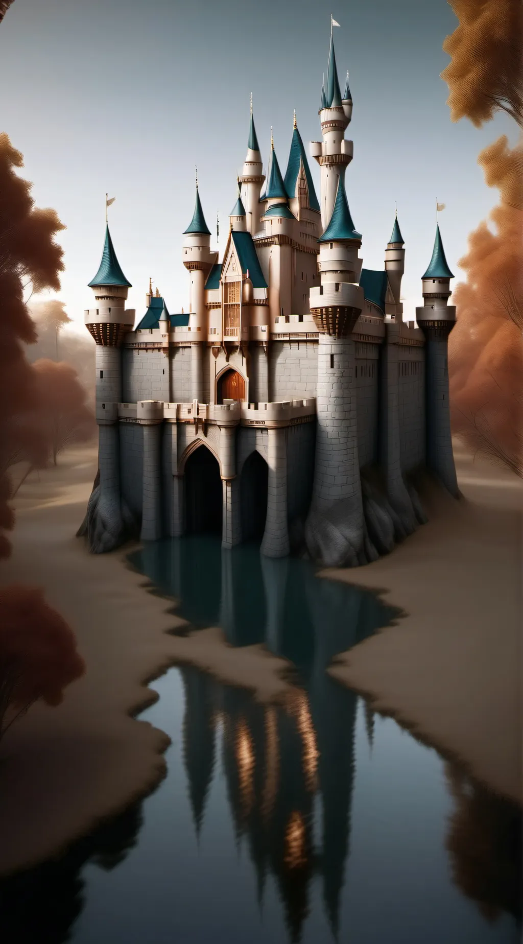 ai character: HALLOWEEN  AT HP background