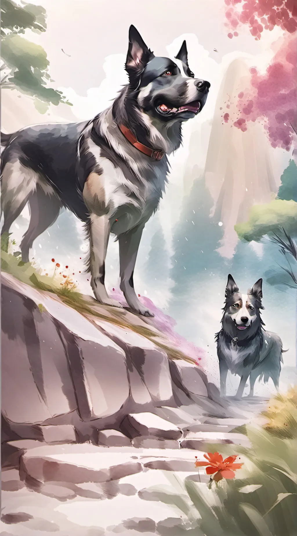ai character: DOGDAY background