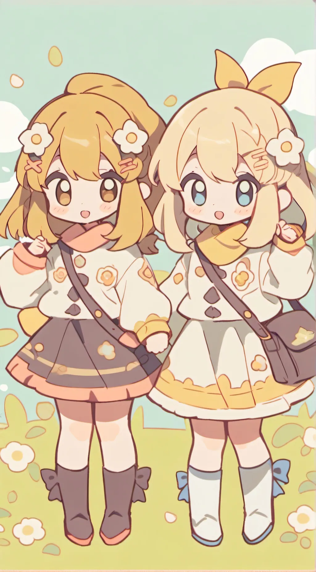 ai character: Kyra and P background