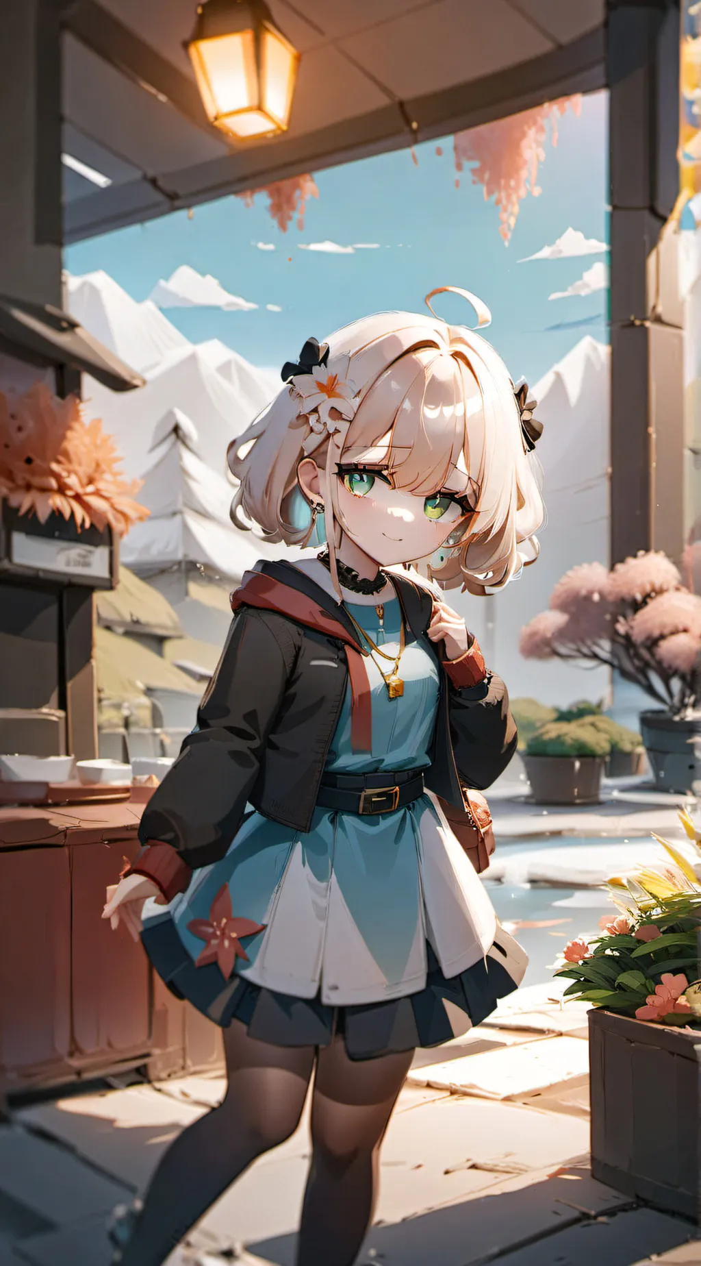 ai character: alley  background