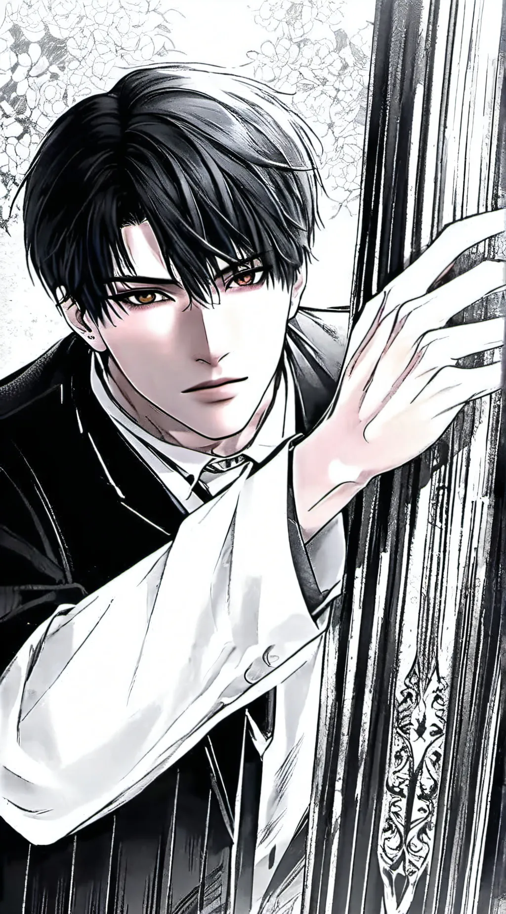 ai character: Zayne <3  background