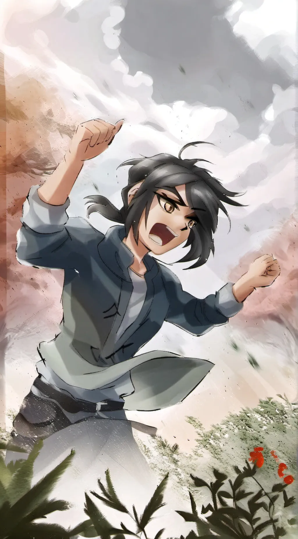 ai character: isabel background