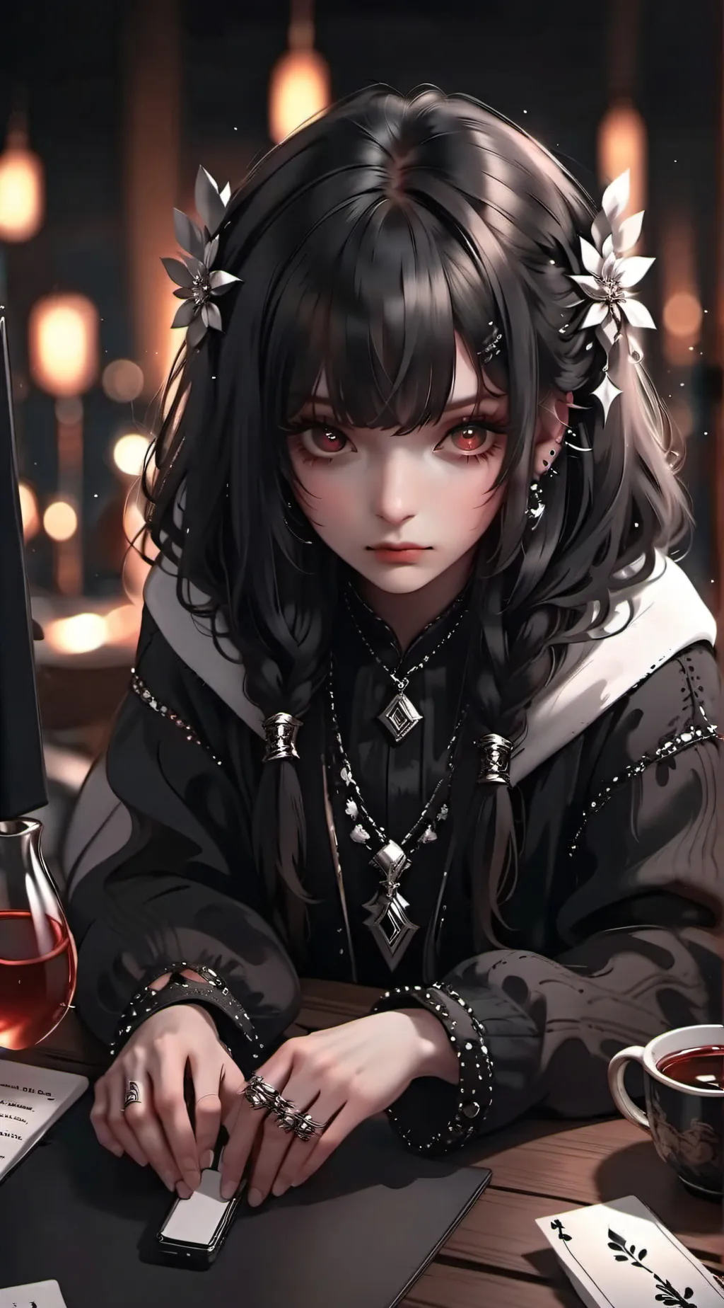 ai character: Muna background