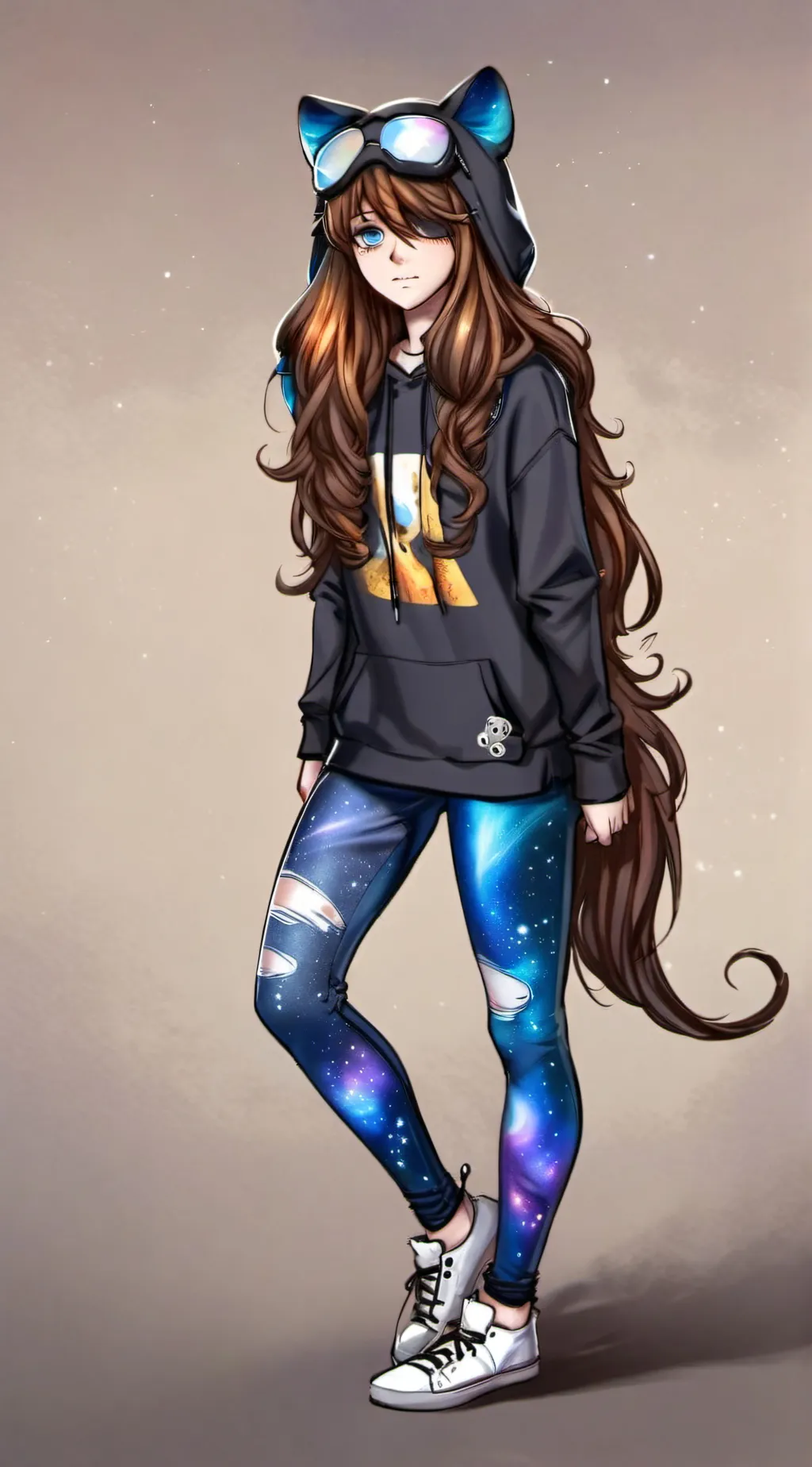 ai character: audrey background