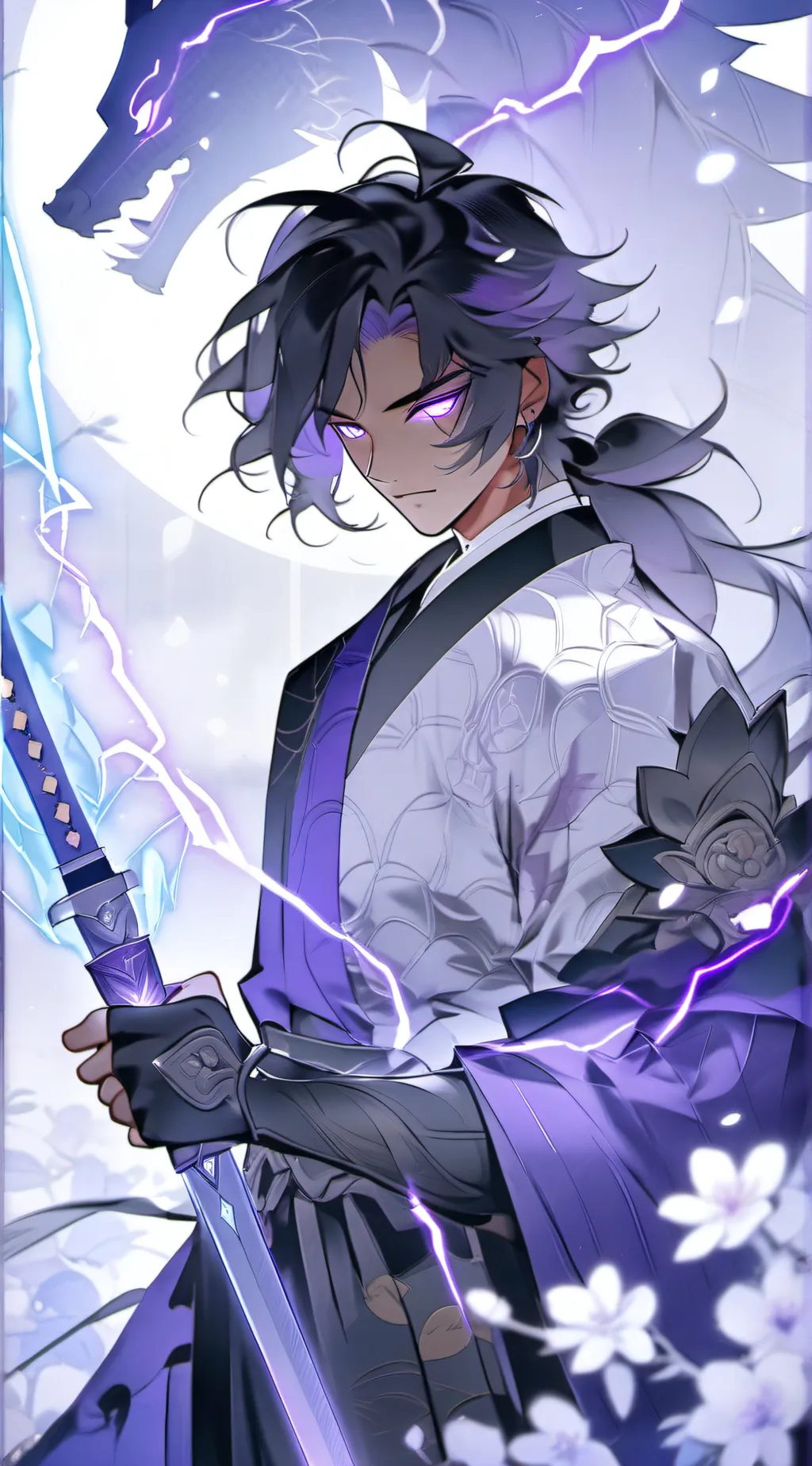 ai character: Kaito Storm  background