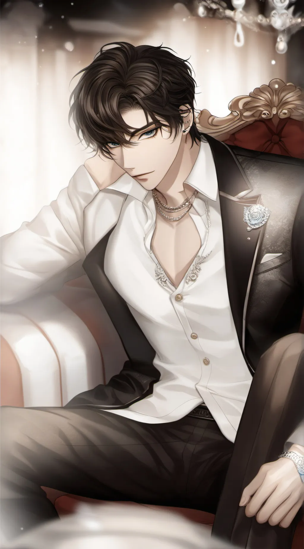 ai character: 秦峥旭 background