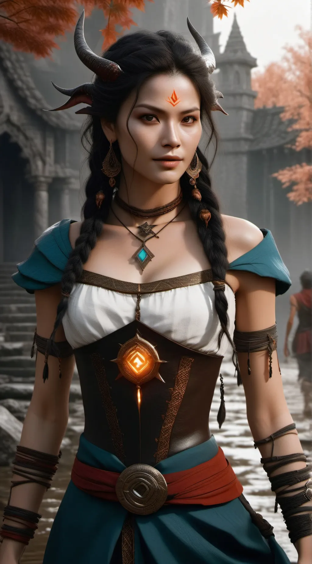 ai character: Lena background