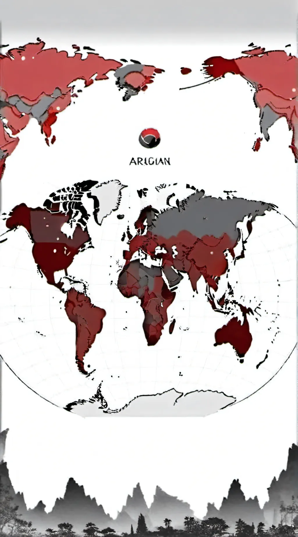 ai character: CH in Minecraft background